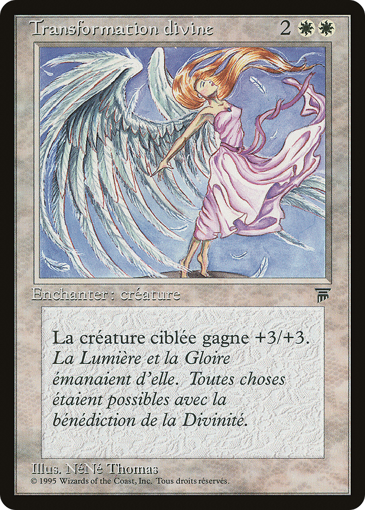 Divine Transformation (REN-008) - Renaissance - Premium MTG Single from Wizards of the Coast - Just $0! Shop now at Game Crave Tournament Store