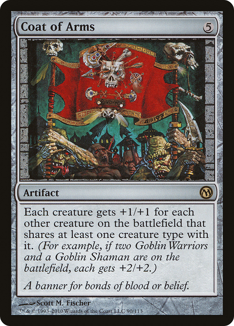 Coat of Arms (DPA-090) - Duels of the Planeswalkers - Premium MTG Single from Wizards of the Coast - Just $4.07! Shop now at Game Crave Tournament Store