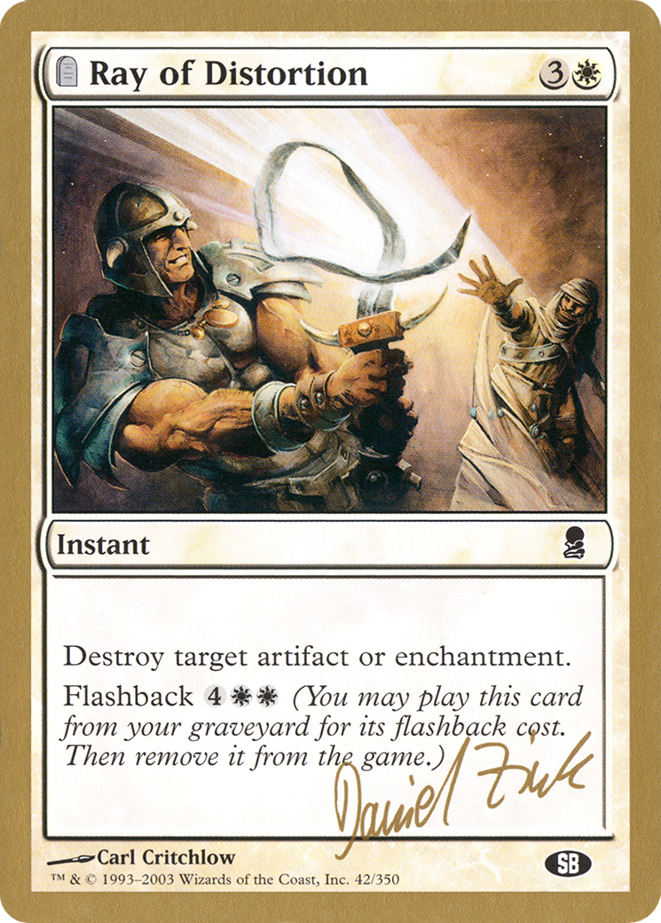 Ray of Distortion (WC03-DZ42SB) - World Championship Decks 2003: (tombstone) - Premium MTG Single from Wizards of the Coast - Just $0.08! Shop now at Game Crave Tournament Store