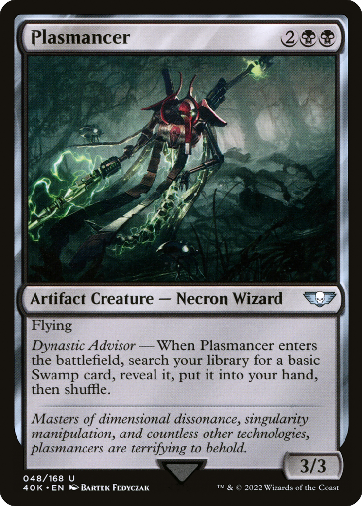 Plasmancer (40K-048) - Warhammer 40,000 Commander - Premium MTG Single from Wizards of the Coast - Just $0.08! Shop now at Game Crave Tournament Store