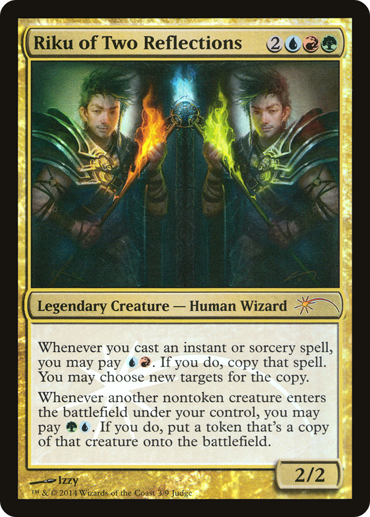 Riku of Two Reflections (J14-003) - Judge Gift Cards 2014 Foil - Premium MTG Single from Wizards of the Coast - Just $9.79! Shop now at Game Crave Tournament Store