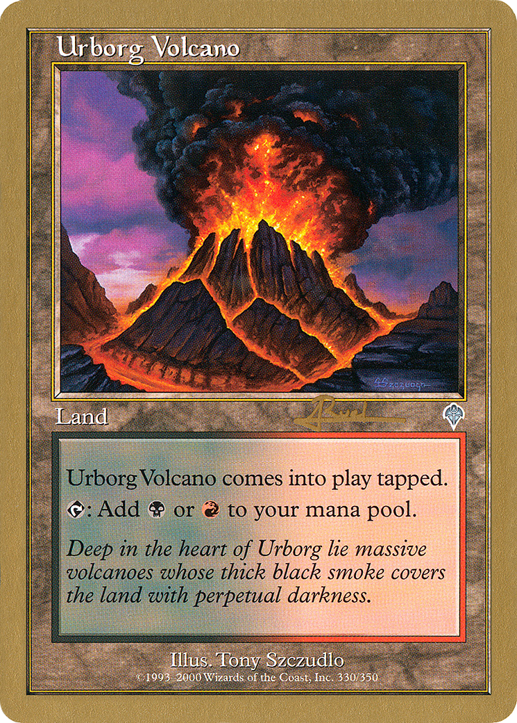 Urborg Volcano (WC01-AR330) - World Championship Decks 2001 - Premium MTG Single from Wizards of the Coast - Just $0.20! Shop now at Game Crave Tournament Store