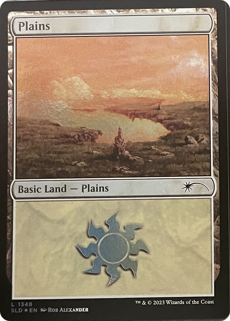 Plains (SLD-1348) - Secret Lair Drop Foil - Premium MTG Single from Wizards of the Coast - Just $0.08! Shop now at Game Crave Tournament Store