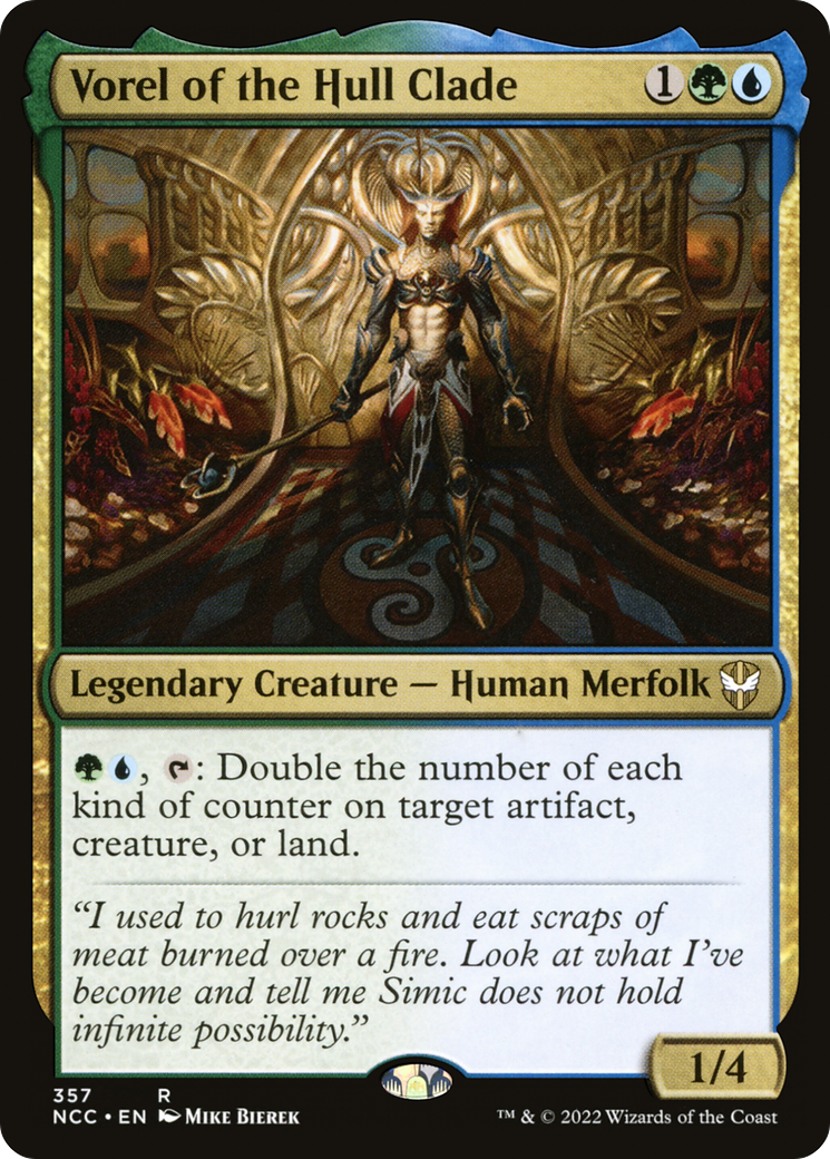 Vorel of the Hull Clade (NCC-357) - New Capenna Commander - Premium MTG Single from Wizards of the Coast - Just $1.10! Shop now at Game Crave Tournament Store