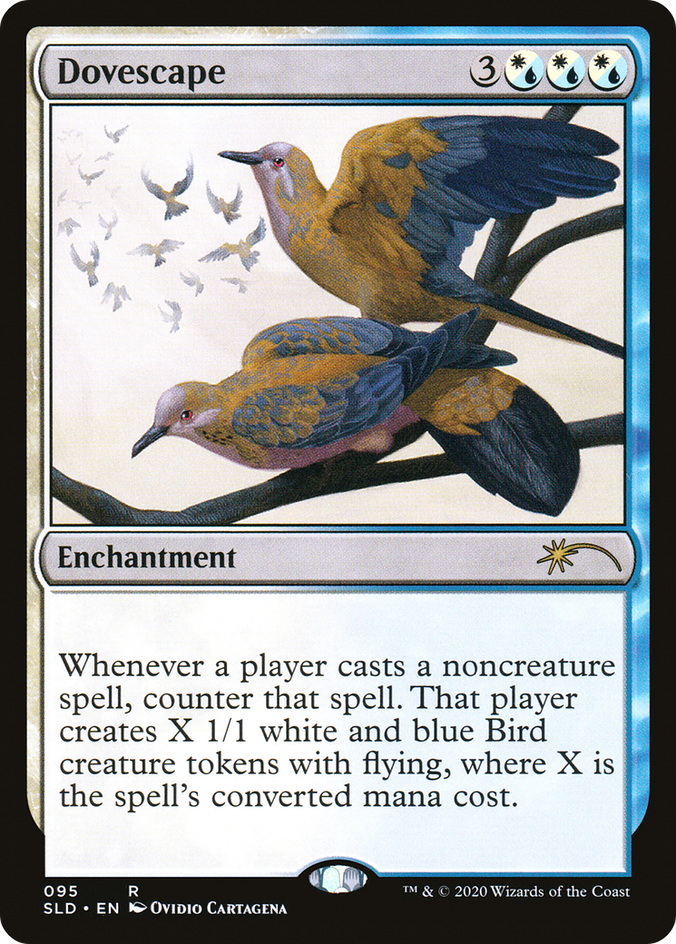 Dovescape (SLD-095) - Secret Lair Drop - Premium MTG Single from Wizards of the Coast - Just $1.04! Shop now at Game Crave Tournament Store