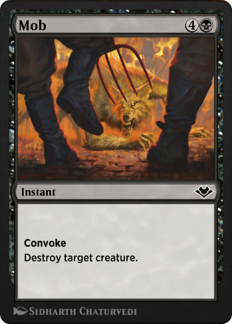 Mob (J21-359) - Jumpstart: Historic Horizons - Premium MTG Single from Wizards of the Coast - Just $0! Shop now at Game Crave Tournament Store