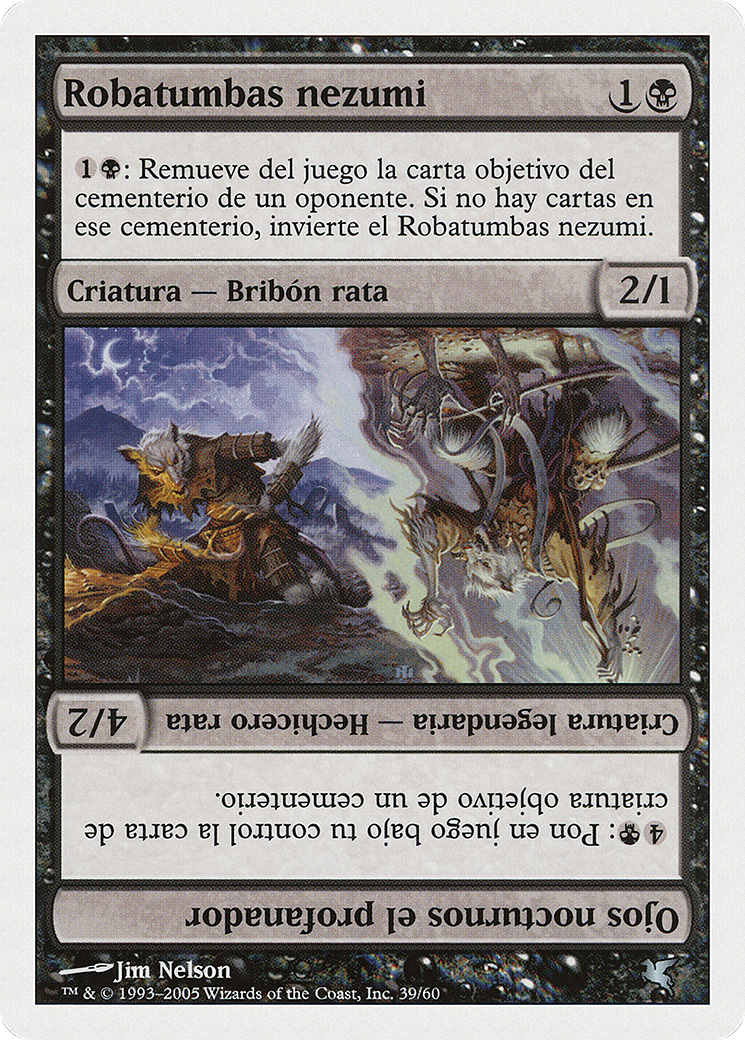 Nezumi Graverobber // Nighteyes the Desecrator (PSAL-A39) - Salvat 2005 - Premium MTG Single from Wizards of the Coast - Just $0! Shop now at Game Crave Tournament Store