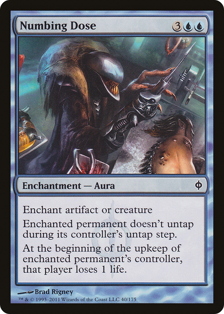 Numbing Dose (NPH-040) - New Phyrexia Foil - Premium MTG Single from Wizards of the Coast - Just $0.08! Shop now at Game Crave Tournament Store