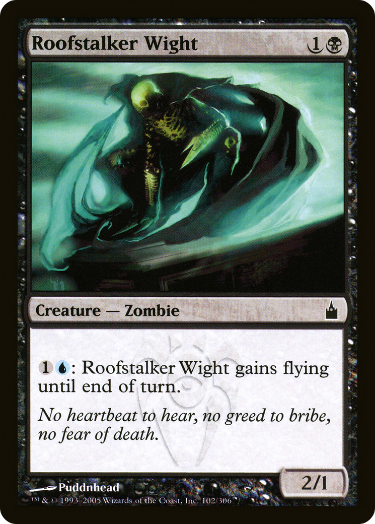 Roofstalker Wight (RAV-102) - Ravnica: City of Guilds - Premium MTG Single from Wizards of the Coast - Just $0.25! Shop now at Game Crave Tournament Store