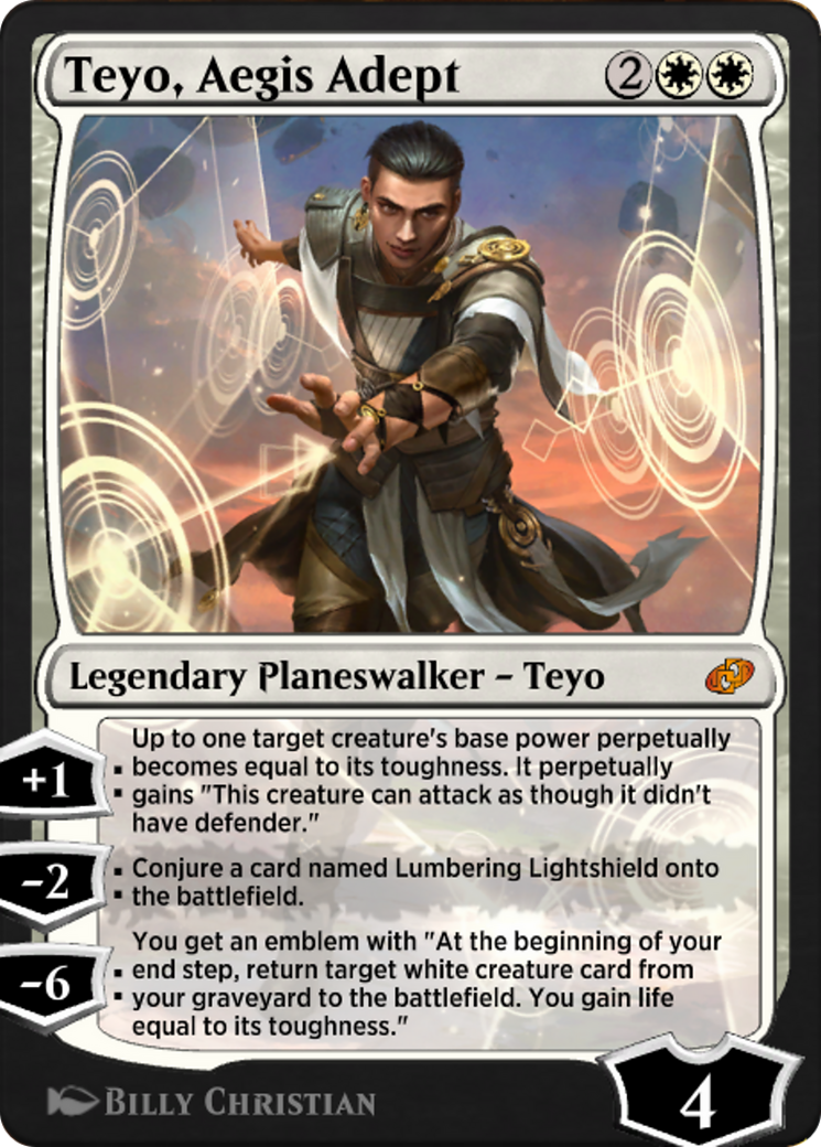 Teyo, Aegis Adept (J21-006) - Jumpstart: Historic Horizons - Premium MTG Single from Wizards of the Coast - Just $0! Shop now at Game Crave Tournament Store