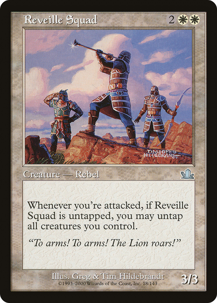 Reveille Squad (PCY-018) - Prophecy Foil - Premium MTG Single from Wizards of the Coast - Just $1.32! Shop now at Game Crave Tournament Store