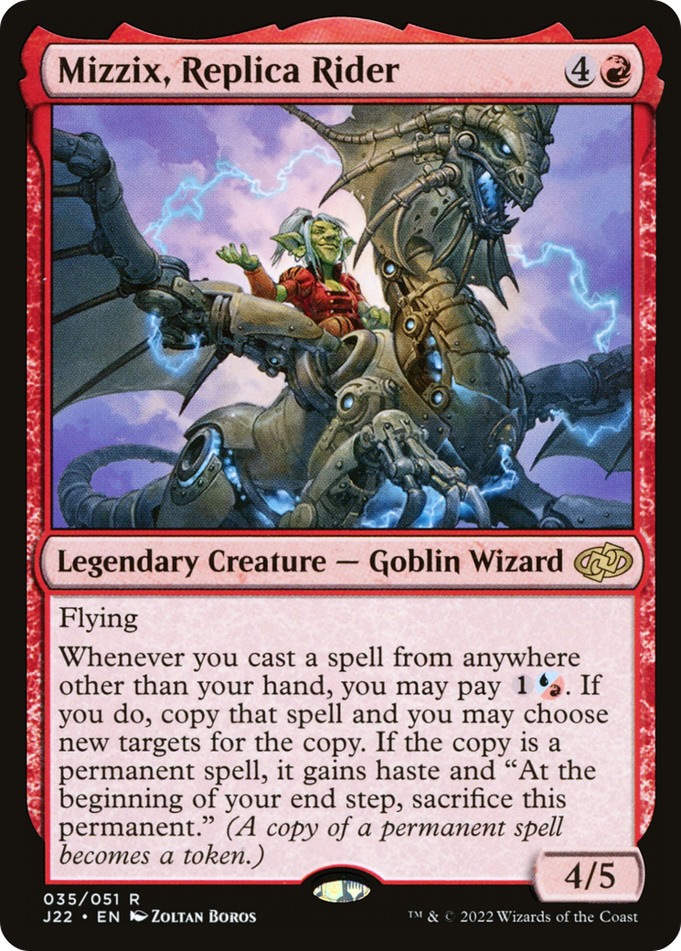 Mizzix, Replica Rider (J22-035) - Jumpstart 2022 - Premium MTG Single from Wizards of the Coast - Just $0.46! Shop now at Game Crave Tournament Store