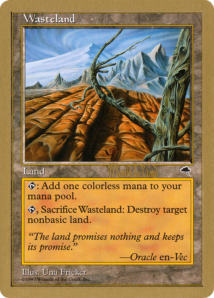 Wasteland (WC99-MLP330) - World Championship Decks 1999 - Premium MTG Single from Wizards of the Coast - Just $2.26! Shop now at Game Crave Tournament Store