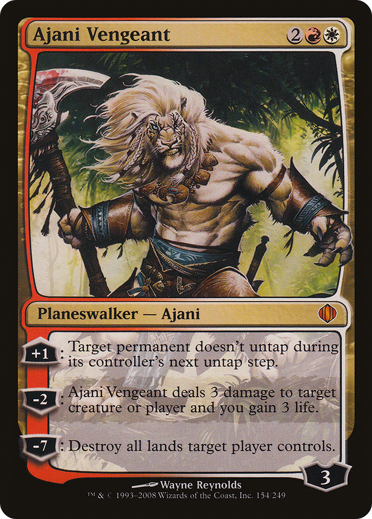Ajani Vengeant (ALA-154) - Shards of Alara - Premium MTG Single from Wizards of the Coast - Just $3.95! Shop now at Game Crave Tournament Store