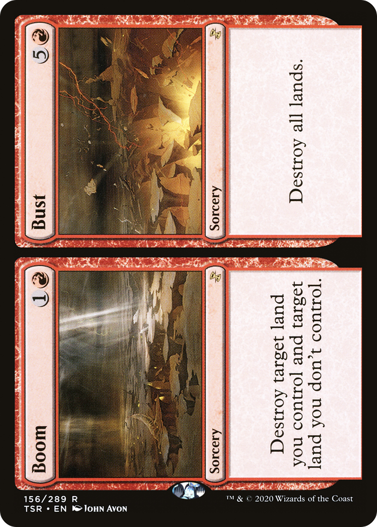 Boom // Bust (TSR-156) - Time Spiral Remastered - Premium MTG Single from Wizards of the Coast - Just $0.16! Shop now at Game Crave Tournament Store