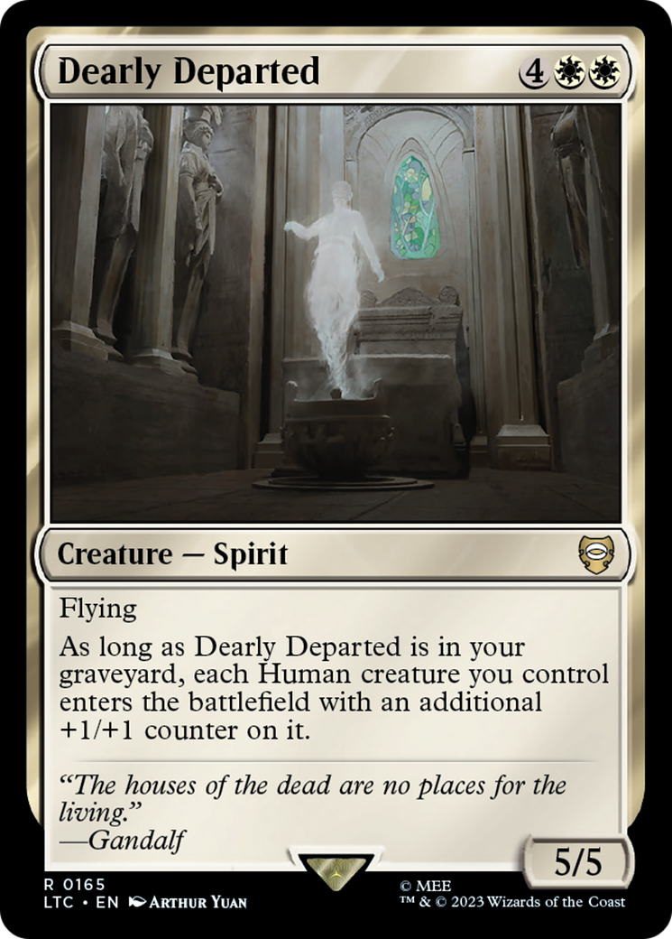 Dearly Departed (LTC-165) - Tales of Middle-earth Commander - Premium MTG Single from Wizards of the Coast - Just $0.08! Shop now at Game Crave Tournament Store