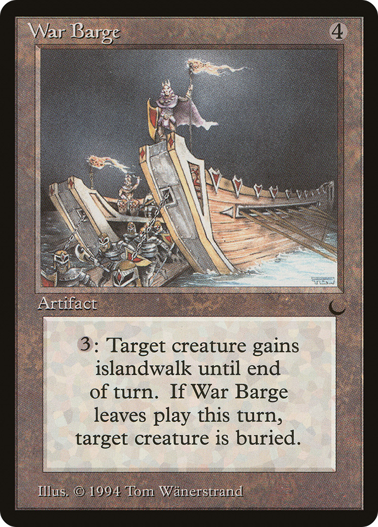 War Barge (DRK-115) - The Dark - Premium MTG Single from Wizards of the Coast - Just $0.32! Shop now at Game Crave Tournament Store