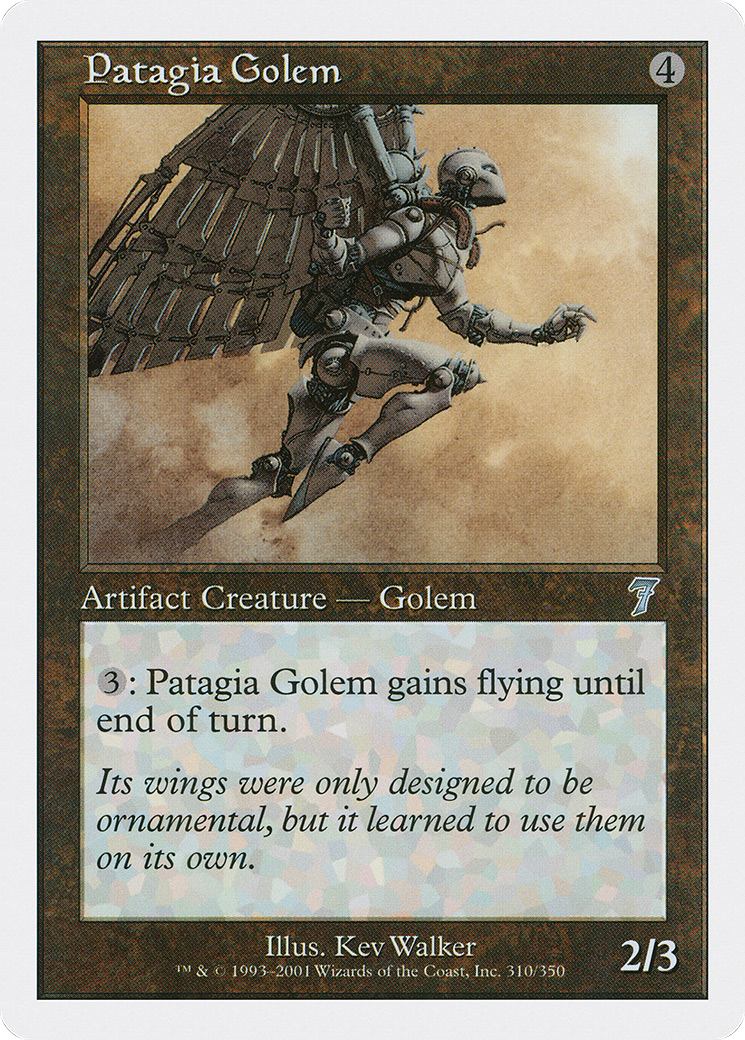 Patagia Golem (7ED-310) - Seventh Edition - Premium MTG Single from Wizards of the Coast - Just $0.08! Shop now at Game Crave Tournament Store