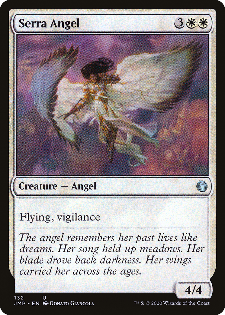 Serra Angel (JMP-132) - Jumpstart - Premium MTG Single from Wizards of the Coast - Just $0.08! Shop now at Game Crave Tournament Store