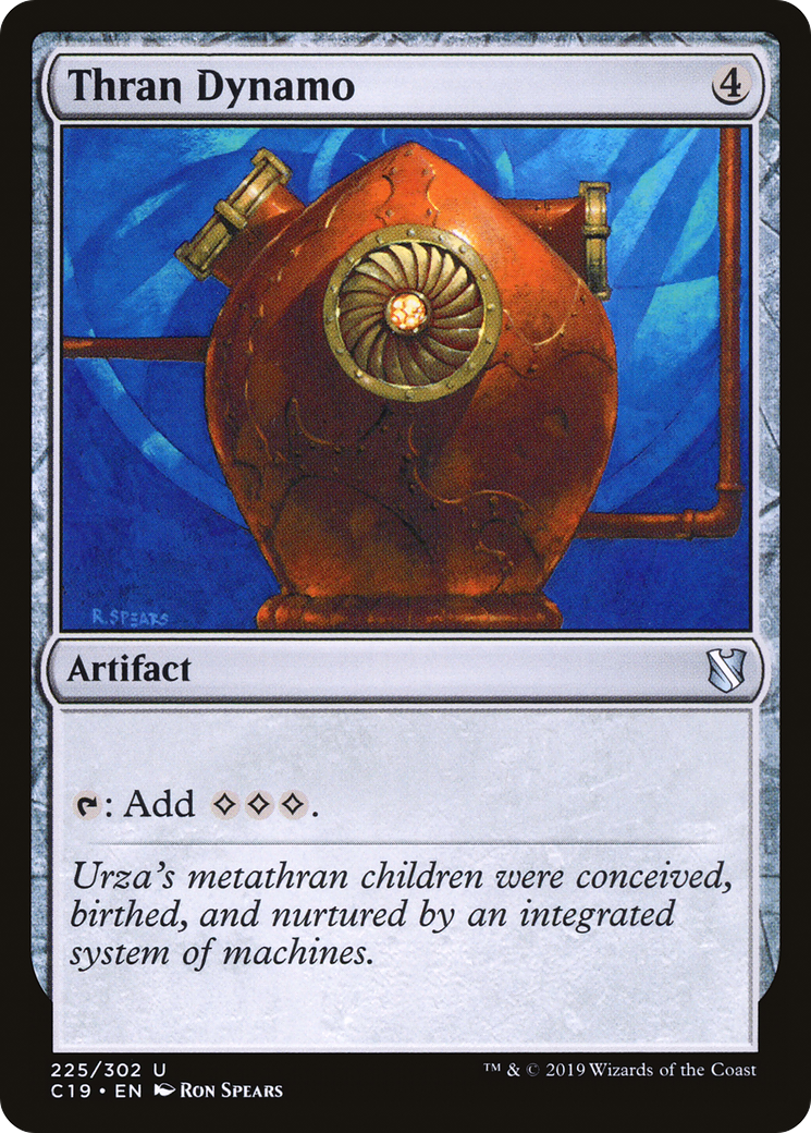 Thran Dynamo (C19-225) - Commander 2019 - Premium MTG Single from Wizards of the Coast - Just $0.57! Shop now at Game Crave Tournament Store