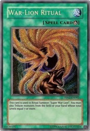 War-Lion Ritual (ScR) (PP02-EN002) - Premium Pack 2 Unlimited - Premium Yugioh Single from Konami - Just $31.99! Shop now at Game Crave Tournament Store
