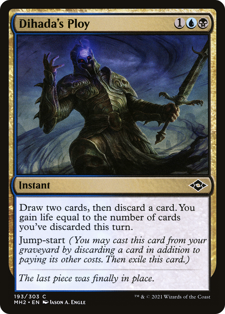 Dihada's Ploy (MH2-193) - Modern Horizons 2 - Premium MTG Single from Wizards of the Coast - Just $0.25! Shop now at Game Crave Tournament Store