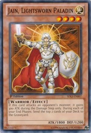 Jain, Lightsworn Paladin (SDLI-EN007) - Structure Deck: Realm of Light 1st Edition - Premium Yugioh Single from Konami - Just $0.25! Shop now at Game Crave Tournament Store