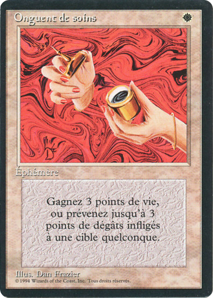 Healing Salve (FBB-022) - Foreign Black Border - Premium MTG Single from Wizards of the Coast - Just $1.60! Shop now at Game Crave Tournament Store