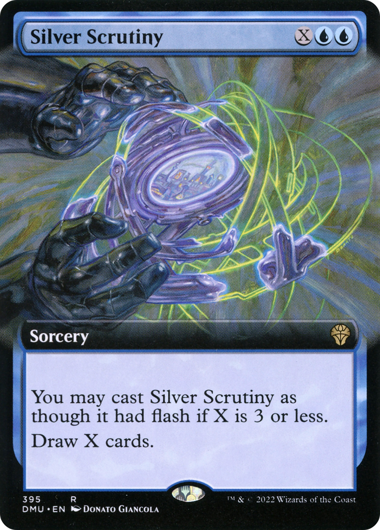 Silver Scrutiny (DMU-395) - Dominaria United: (Extended Art) Foil - Premium MTG Single from Wizards of the Coast - Just $0.08! Shop now at Game Crave Tournament Store