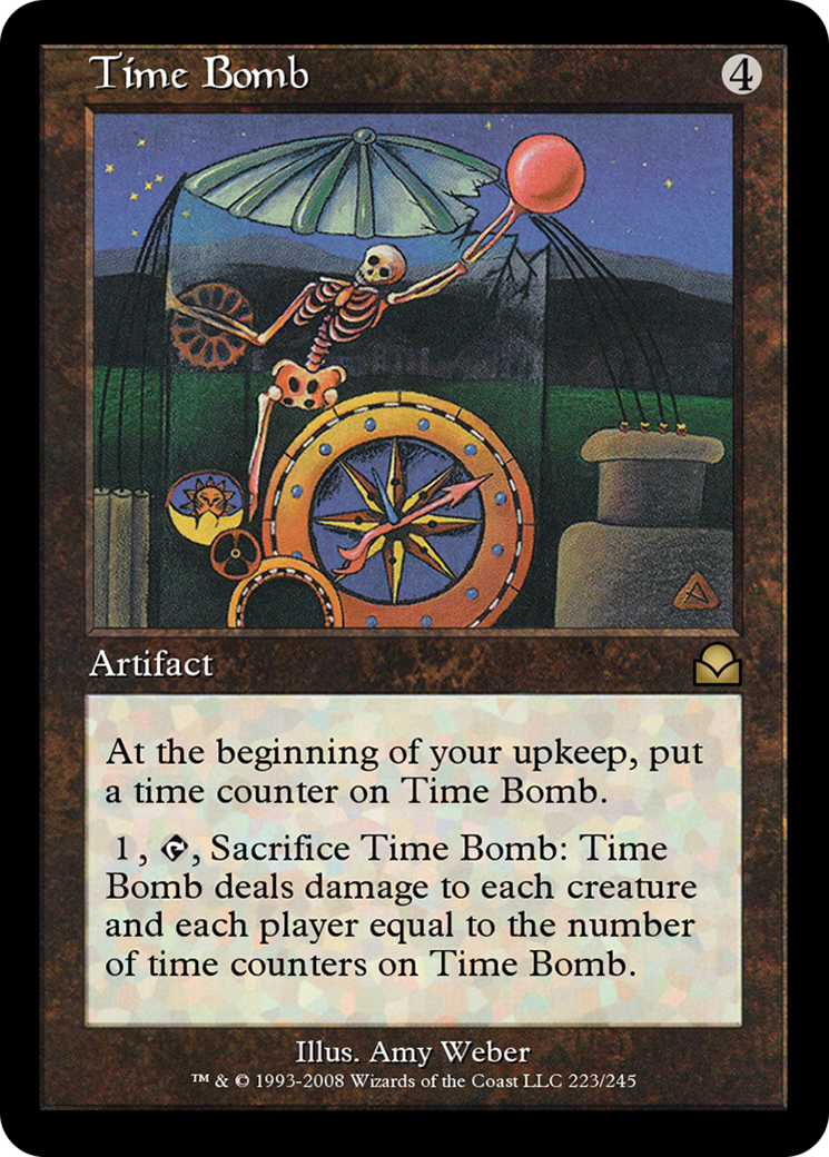 Time Bomb (ME2-223) - Masters Edition II Foil - Premium MTG Single from Wizards of the Coast - Just $0! Shop now at Game Crave Tournament Store