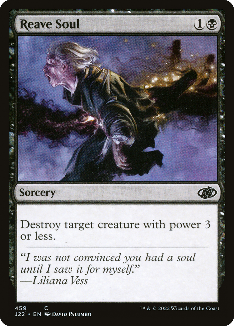 Reave Soul (J22-459) - Jumpstart 2022 - Premium MTG Single from Wizards of the Coast - Just $0.08! Shop now at Game Crave Tournament Store