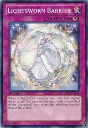 Lightsworn Barrier (SDLI-EN031) - Structure Deck: Realm of Light 1st Edition - Premium Yugioh Single from Konami - Just $0.26! Shop now at Game Crave Tournament Store
