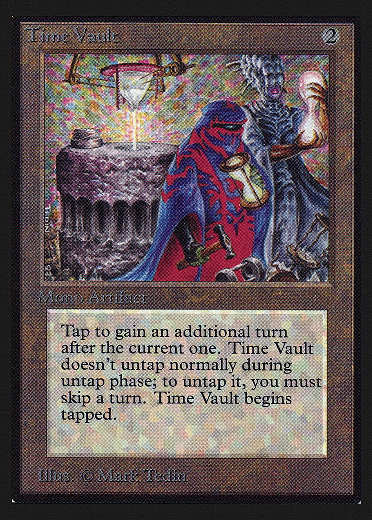 Time Vault (CED-275) - Collectors' Edition - Premium MTG Single from Wizards of the Coast - Just $68.64! Shop now at Game Crave Tournament Store