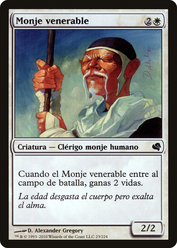 Venerable Monk (PS11-023) - Salvat 2011 - Premium MTG Single from Wizards of the Coast - Just $0! Shop now at Game Crave Tournament Store