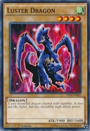 Luster Dragon (YS14-EN002) - Super Starter: Space-Time Showdown 1st Edition - Premium Yugioh Single from Konami - Just $0.23! Shop now at Game Crave Tournament Store