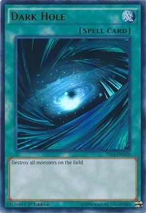 Dark Hole (YS14-ENA10) - Super Starter: Space-Time Showdown Power-Up Pack 1st Edition - Premium Yugioh Single from Konami - Just $0.54! Shop now at Game Crave Tournament Store
