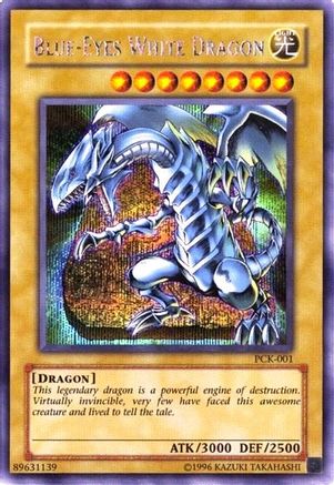 Blue-Eyes White Dragon (Power of Chaos: Kaiba the Revenge) (PCK-001) - Yu-Gi-Oh! Video Game Promotional Cards Unlimited - Premium Yugioh Single from Konami - Just $25.83! Shop now at Game Crave Tournament Store