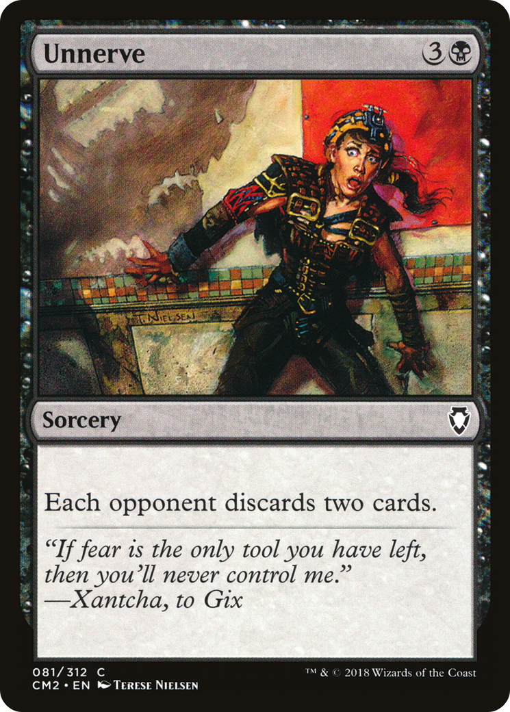 Unnerve (CM2-081) - Commander Anthology Volume II - Premium MTG Single from Wizards of the Coast - Just $0.08! Shop now at Game Crave Tournament Store