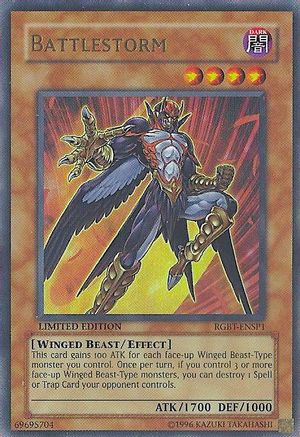 Battlestorm (RGBT-ENSP1) (RGBT-ENSP1) - Raging Battle Limited - Premium Yugioh Single from Konami - Just $0.57! Shop now at Game Crave Tournament Store