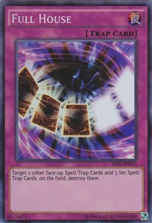 Full House (AP05-EN013) - Astral Pack 5 Unlimited - Premium Yugioh Single from Konami - Just $0.25! Shop now at Game Crave Tournament Store