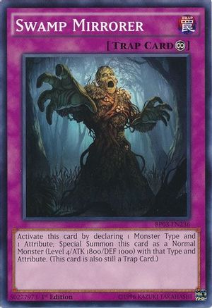 Swamp Mirrorer (BP03-EN236) - Battle Pack 3: Monster League 1st Edition - Premium Yugioh Single from Konami - Just $0.08! Shop now at Game Crave Tournament Store
