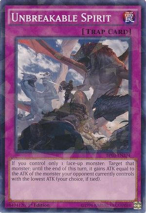 Unbreakable Spirit (Shatterfoil) (BP03-EN234) - Battle Pack 3: Monster League 1st Edition - Premium Yugioh Single from Konami - Just $0.08! Shop now at Game Crave Tournament Store
