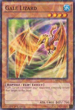 Gale Lizard (Shatterfoil) (BP03-EN007) - Battle Pack 3: Monster League 1st Edition - Premium Yugioh Single from Konami - Just $0.08! Shop now at Game Crave Tournament Store