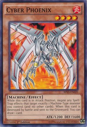 Cyber Phoenix (BP03-EN020) - Battle Pack 3: Monster League 1st Edition - Premium Yugioh Single from Konami - Just $0.25! Shop now at Game Crave Tournament Store