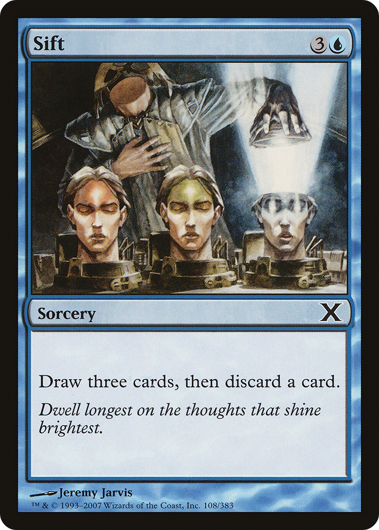 Sift (10E-108) - Tenth Edition Foil - Premium MTG Single from Wizards of the Coast - Just $0.11! Shop now at Game Crave Tournament Store