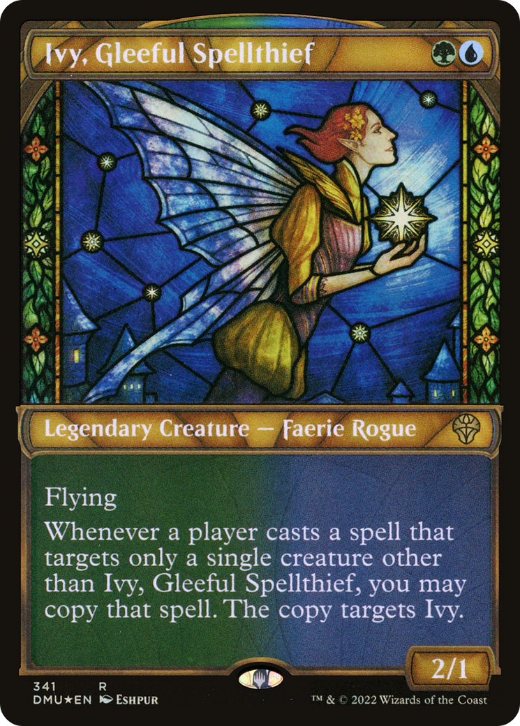 Ivy, Gleeful Spellthief (DMU-341) - Dominaria United: (Showcase) Foil - Premium MTG Single from Wizards of the Coast - Just $0.34! Shop now at Game Crave Tournament Store