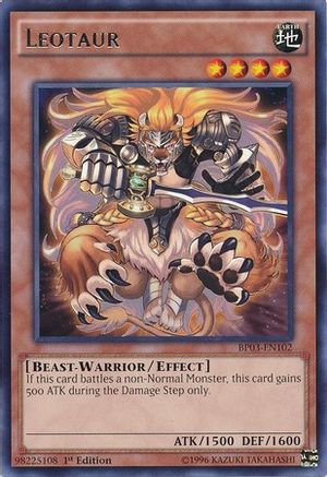 Leotaur (BP03-EN102) - Battle Pack 3: Monster League 1st Edition - Premium Yugioh Single from Konami - Just $0.08! Shop now at Game Crave Tournament Store