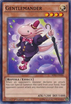 Gentlemander (BP03-EN106) - Battle Pack 3: Monster League 1st Edition - Premium Yugioh Single from Konami - Just $0.25! Shop now at Game Crave Tournament Store