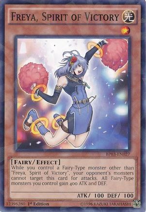 Freya, Spirit of Victory (Shatterfoil) (BP03-EN027) - Battle Pack 3: Monster League 1st Edition - Premium Yugioh Single from Konami - Just $0.34! Shop now at Game Crave Tournament Store