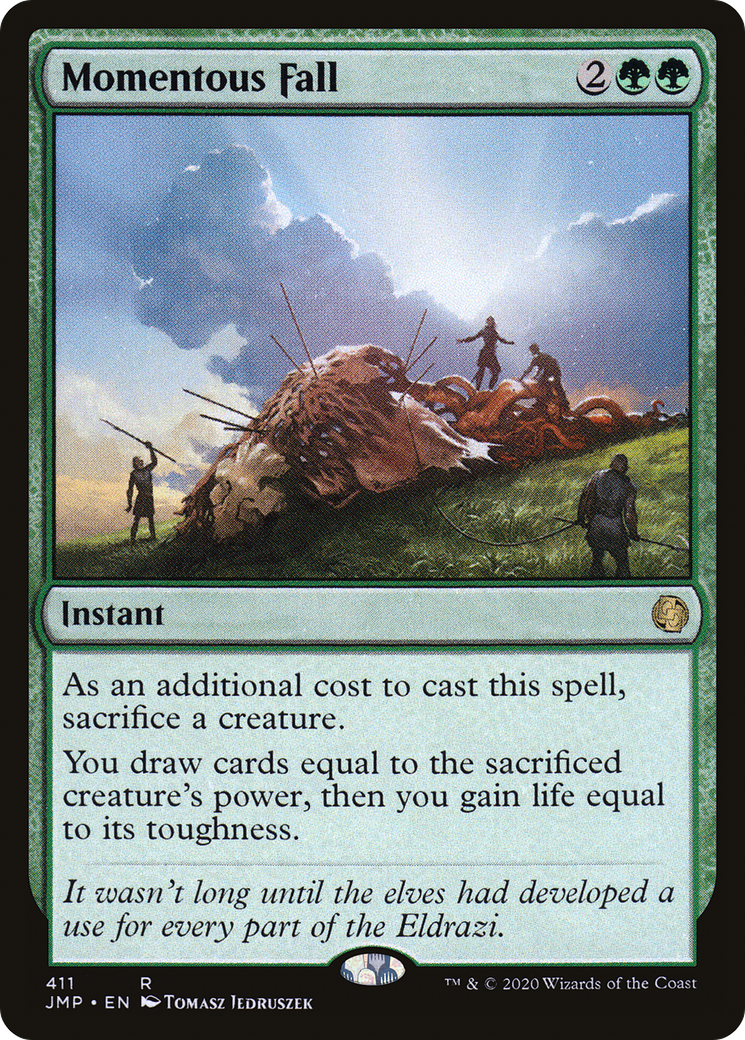 Momentous Fall (JMP-411) - Jumpstart - Premium MTG Single from Wizards of the Coast - Just $0.62! Shop now at Game Crave Tournament Store